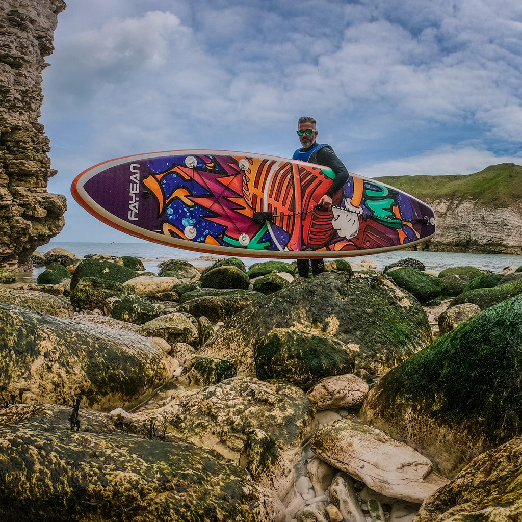 What are the movements of the #fayean paddle board?