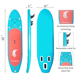 Blue Pink 10'