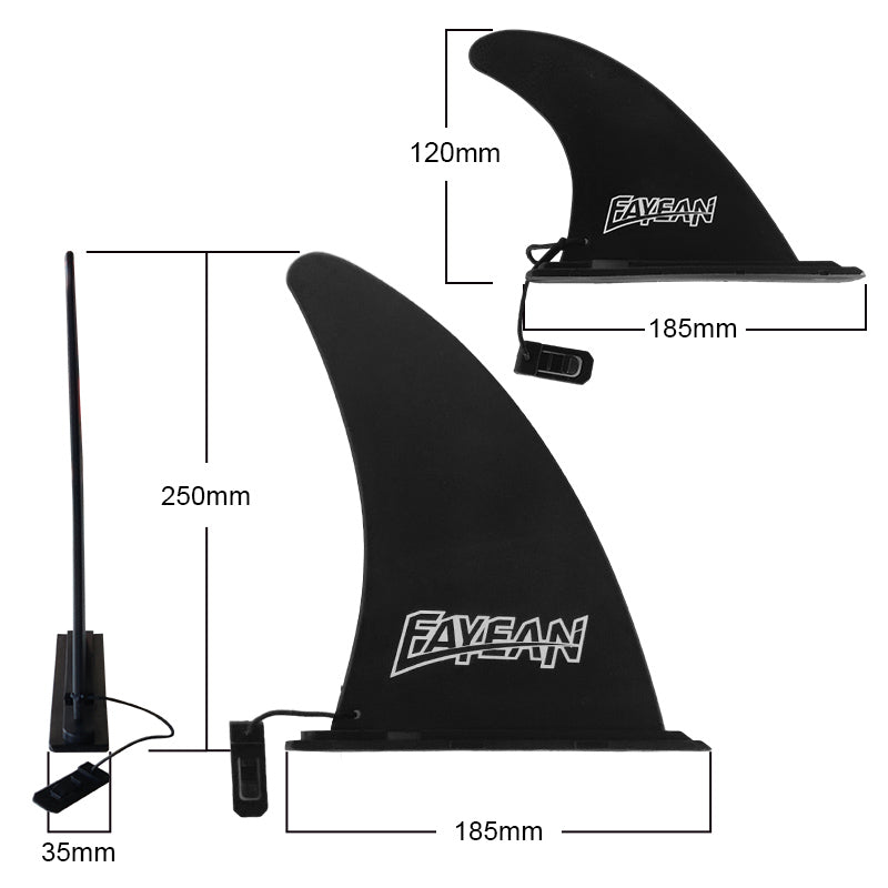 FINS Fayean Surf & SUP Fin Set Detachable Center Fin for Paddleboard