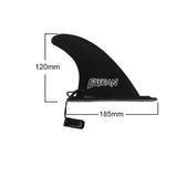 A pair of side small fins