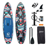 Tabla Paddle Surf Infantil Christmas Fish Monster 8'5''